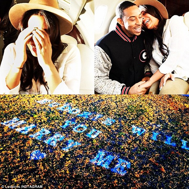 Ludacris asks his girl to marry him