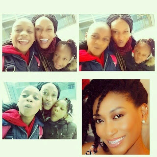Oge Okoye and her kids