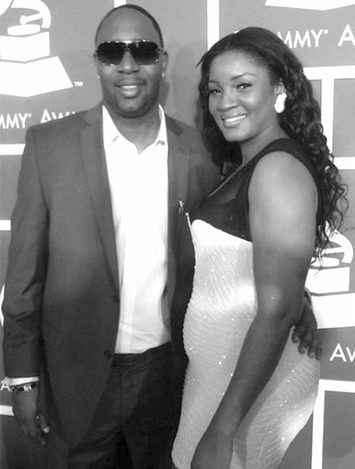 Omotola at the Grammy Awards