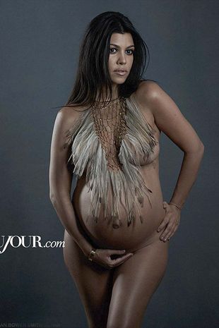 Pregnant Kourtney Kardashian