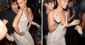 Rihanna goes wild with Stephen Klien