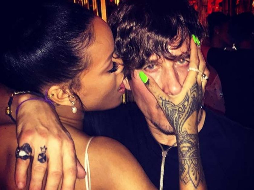 Rihanna with Stephen Klien