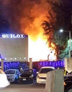 fire incident at Quilox