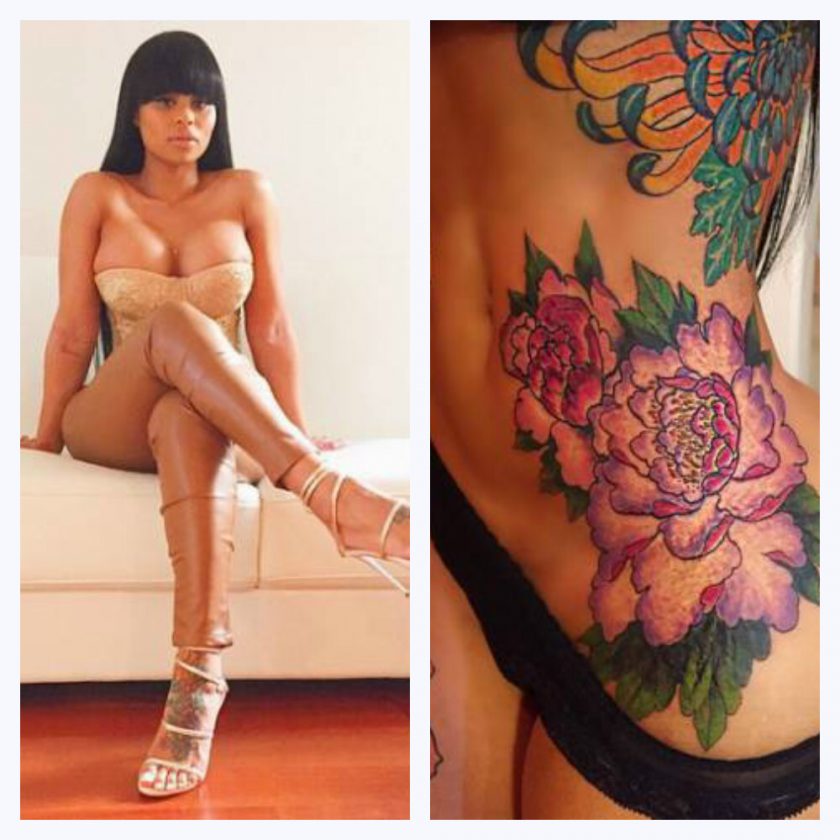Blac Chyna gets extremely huge new tattoo