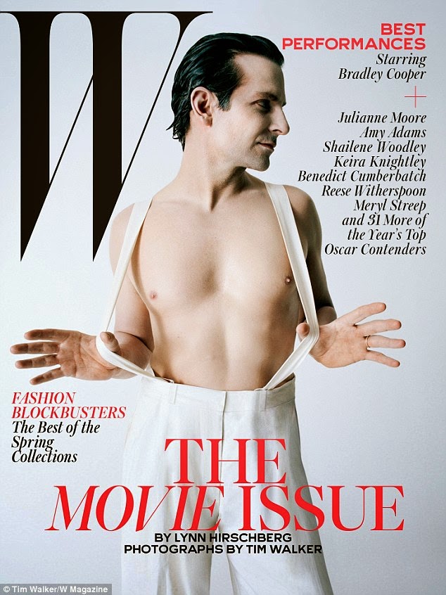 Bradley Cooper for W Magazine