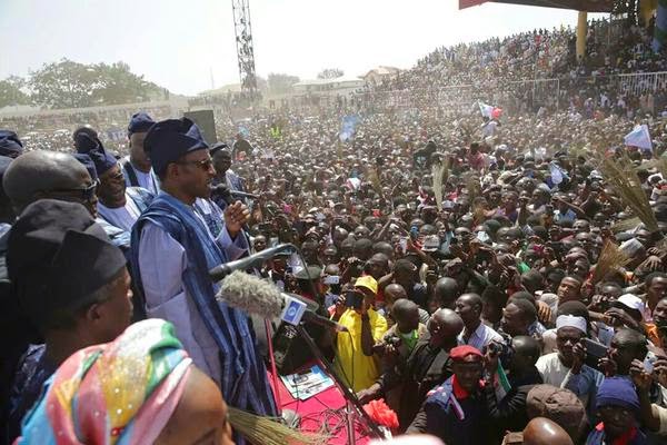 Buhari's campaign in Jos