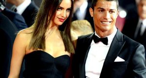 Cristiano Ronaldo and Irina Shayk