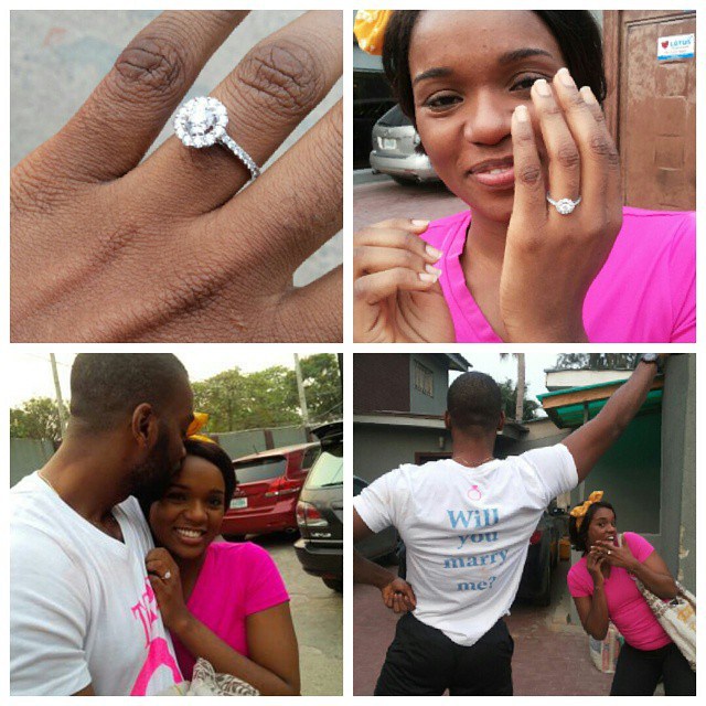 Dominic Mudabai proposed to his girlfriend