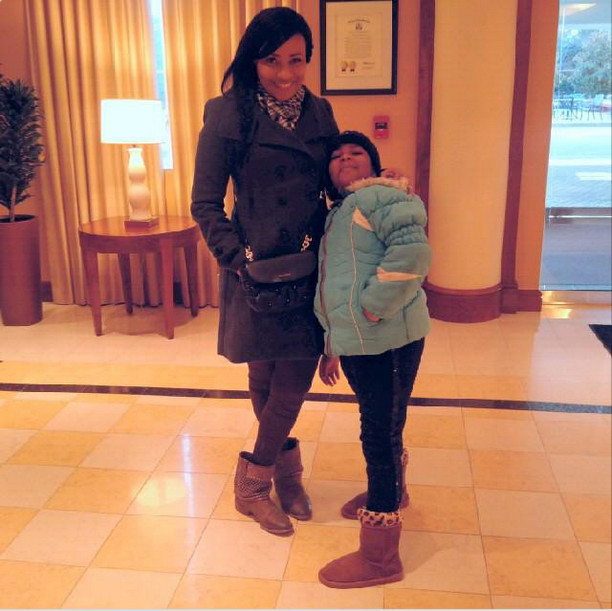 Doris Simeon and son