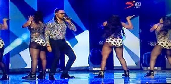 Flavour performing at GLO Awards 2015
