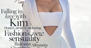 Kim Kardashian Stun On The Cover Of Australian Vogue Magazine