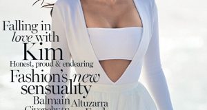 Kim Kardashian Stun On The Cover Of Australian Vogue Magazine