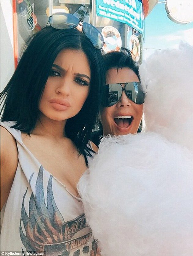 Kylie Jenner and her mum in sexy new photos
