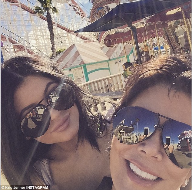 Kylie Jenner and her mum