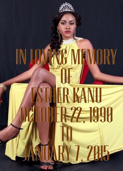 Most Beautiful Girl in Nigeria 2013 Contestant Esther Kanu
