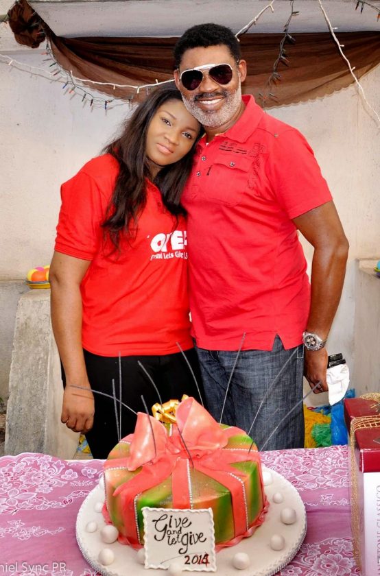 Omotola and her husband