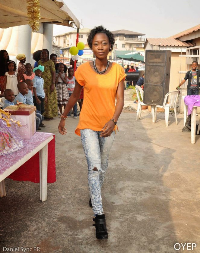 Omotola and her husband host widows & orphans NaijaVibe