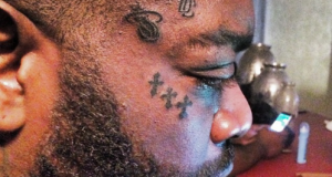 Rick Ross new face tattoo