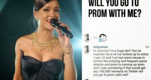 Rihanna's very blunt reply to Beyonce's fan asking her to prom