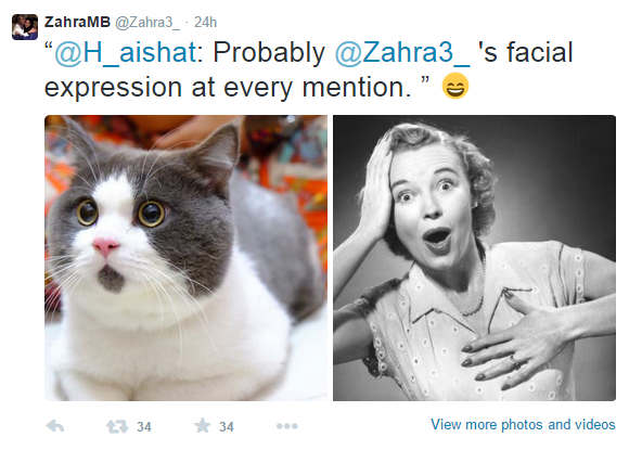 Zahra Buhari post