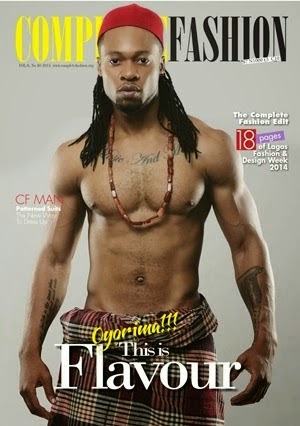 Flavour and Yemi Alade cover January issue of Complete Fashion Magazine