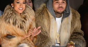 Chris Brown & Karrueche loved up