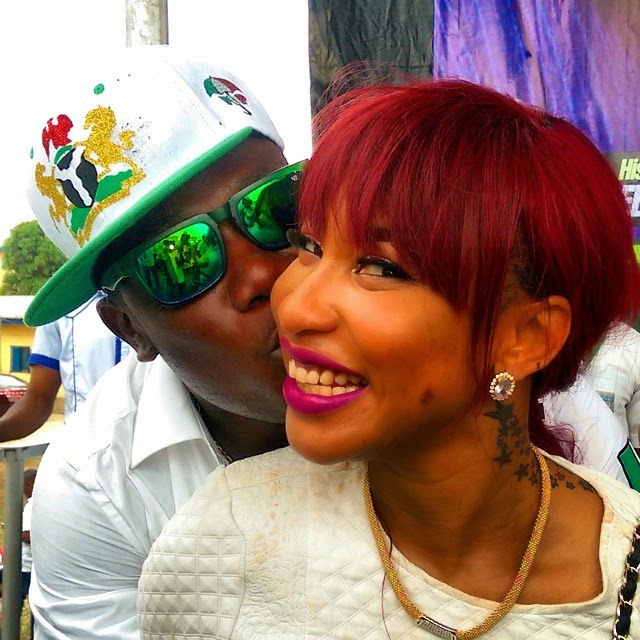 Duncan Mighty and Tonto Dikeh