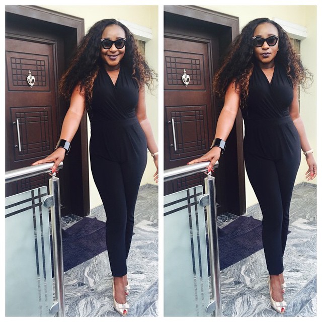 Ini Edo shows off new slim look