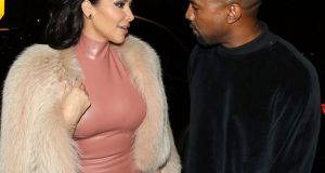 Kim Kardashian and Kanye West