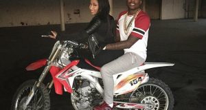 Nicki Minaj & Meek Mill take a bike ride