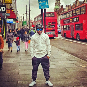 Oritse Femi Shows Off His London Swag NaijaVibe