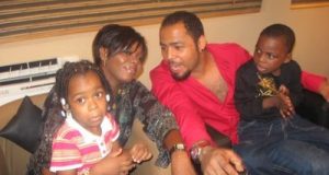 Ramsey Nouah's beautiful wife and kids