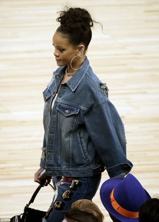Rihanna NBA all star game