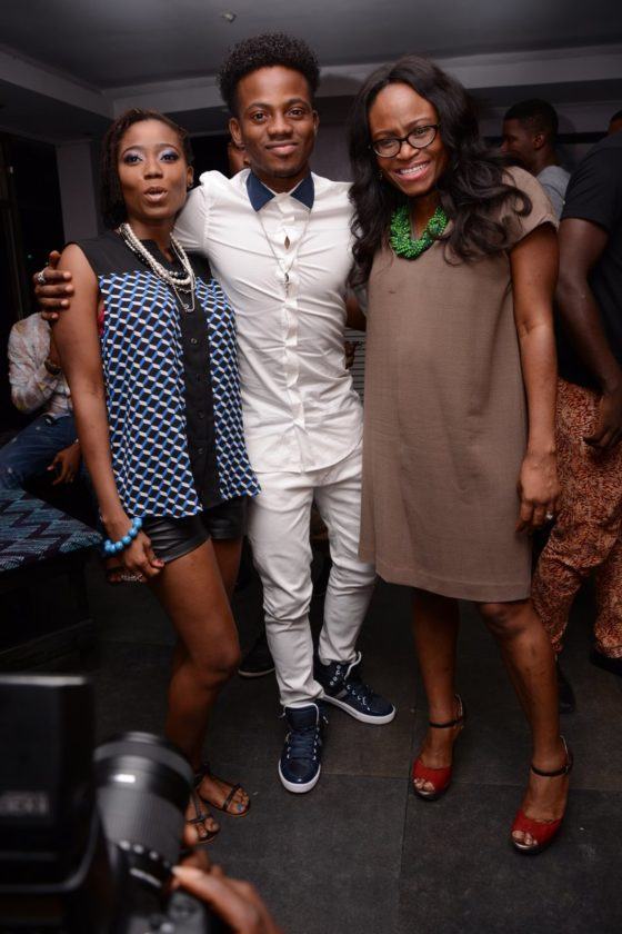 Tosyn Bucknor, Korede Bello & Funke Bucknor-Obruthe