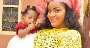 Uche Ogbodo and her daughter