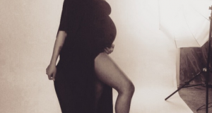Venita Akpofure shows off baby bump