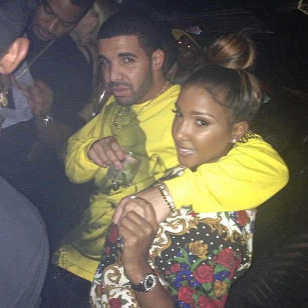 Bernice Burgos and Drake