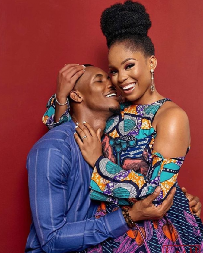 Gideon Okeke and wife
