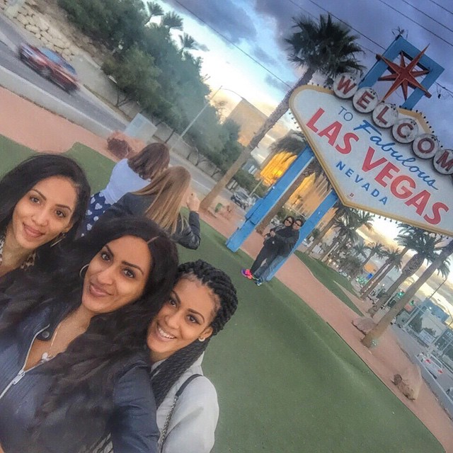 Juliet, Nadia & Sonia Ibrahim in Las Vegas