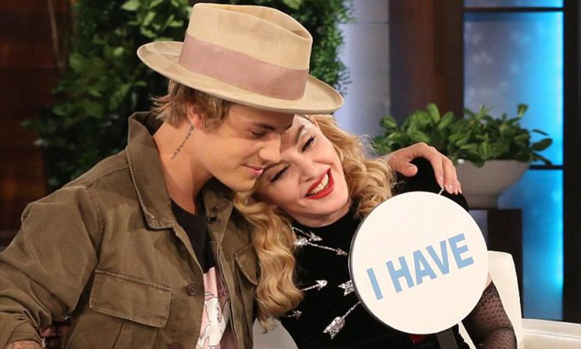 Justin Bieber & Madonna - Ellen Degeneres show