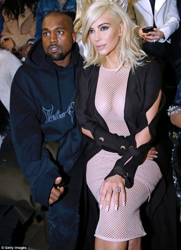 Kanye West and Kim