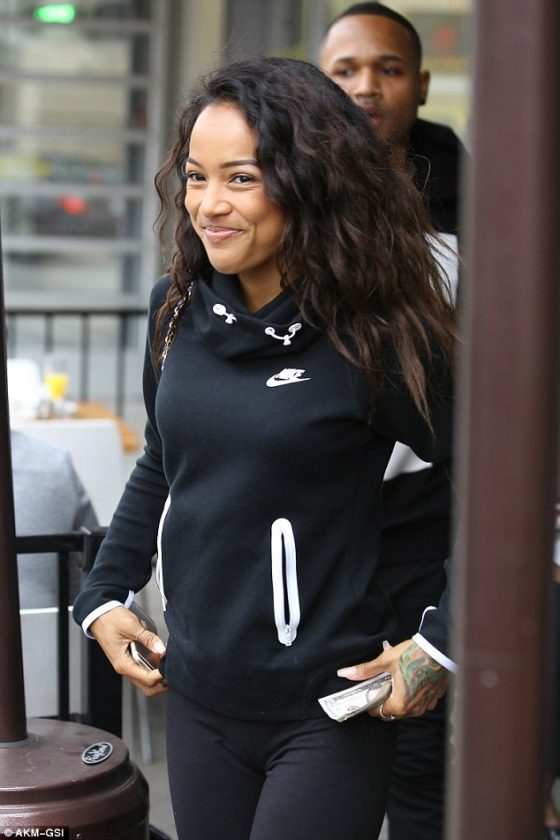 Karrueche Tran smiling