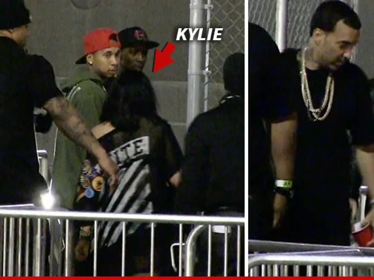 Kylie Jenner & Khloe Kardashian Go On Double Date