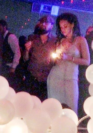 Leonardo DiCaprio and Rihanna