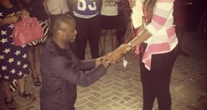 Lilian Esoro and Ubi Franklin engaged