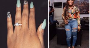 Moet Abebe Shows Off Engagement Ring