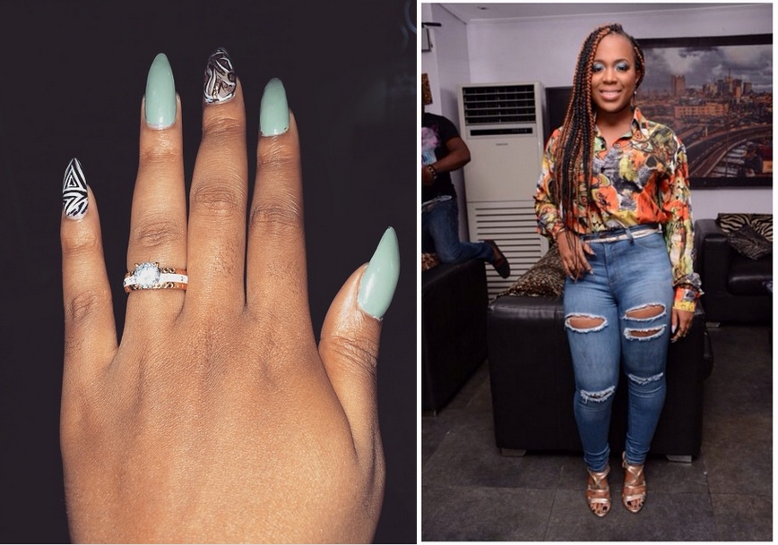 Moet Abebe Shows Off Engagement Ring