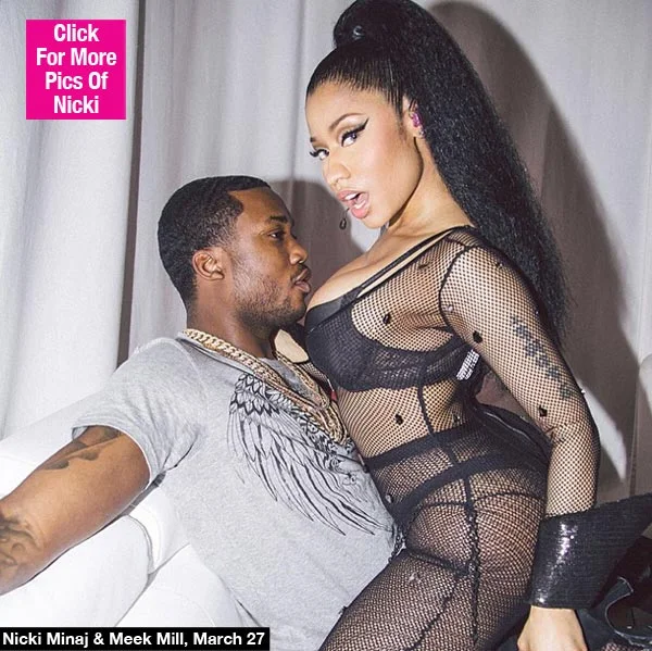 Nicki Minaj rides her boo, Meek Mill