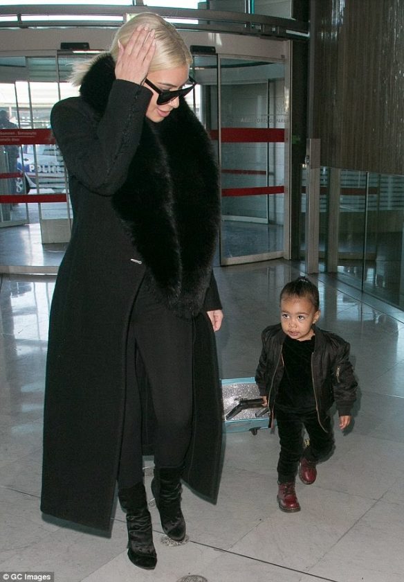 North West and Kim