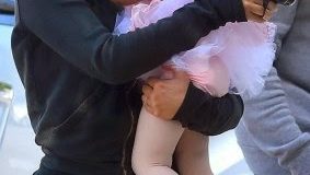 North West in all pink